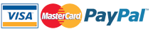 Visa Mastercard PayPal
